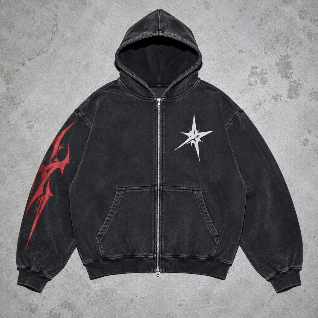 THE AFTER HOURS HOODIE streetwear mockup