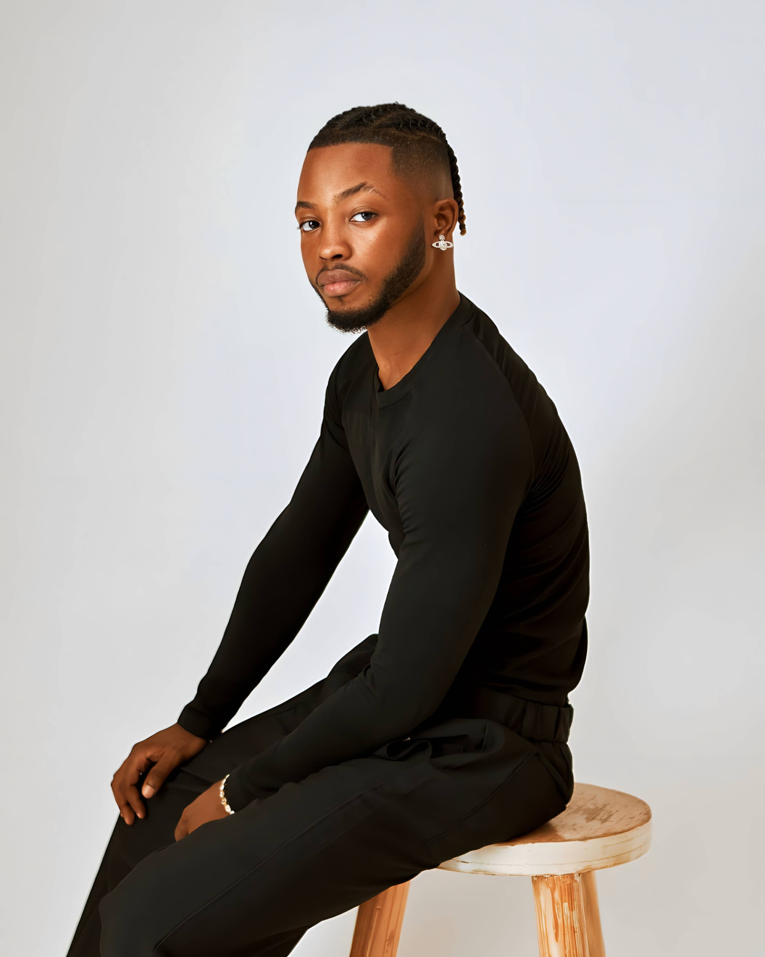 Rina Boy seated portrait